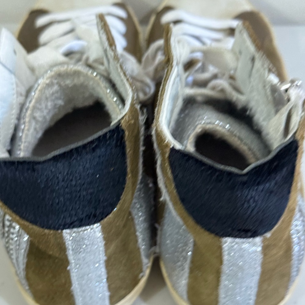 Philippe Model White and Brown High-Top Sneakers - Picture 13 of 13